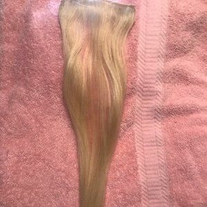 9 piece Luxy Ash Blonde Clip in Hair Extensions